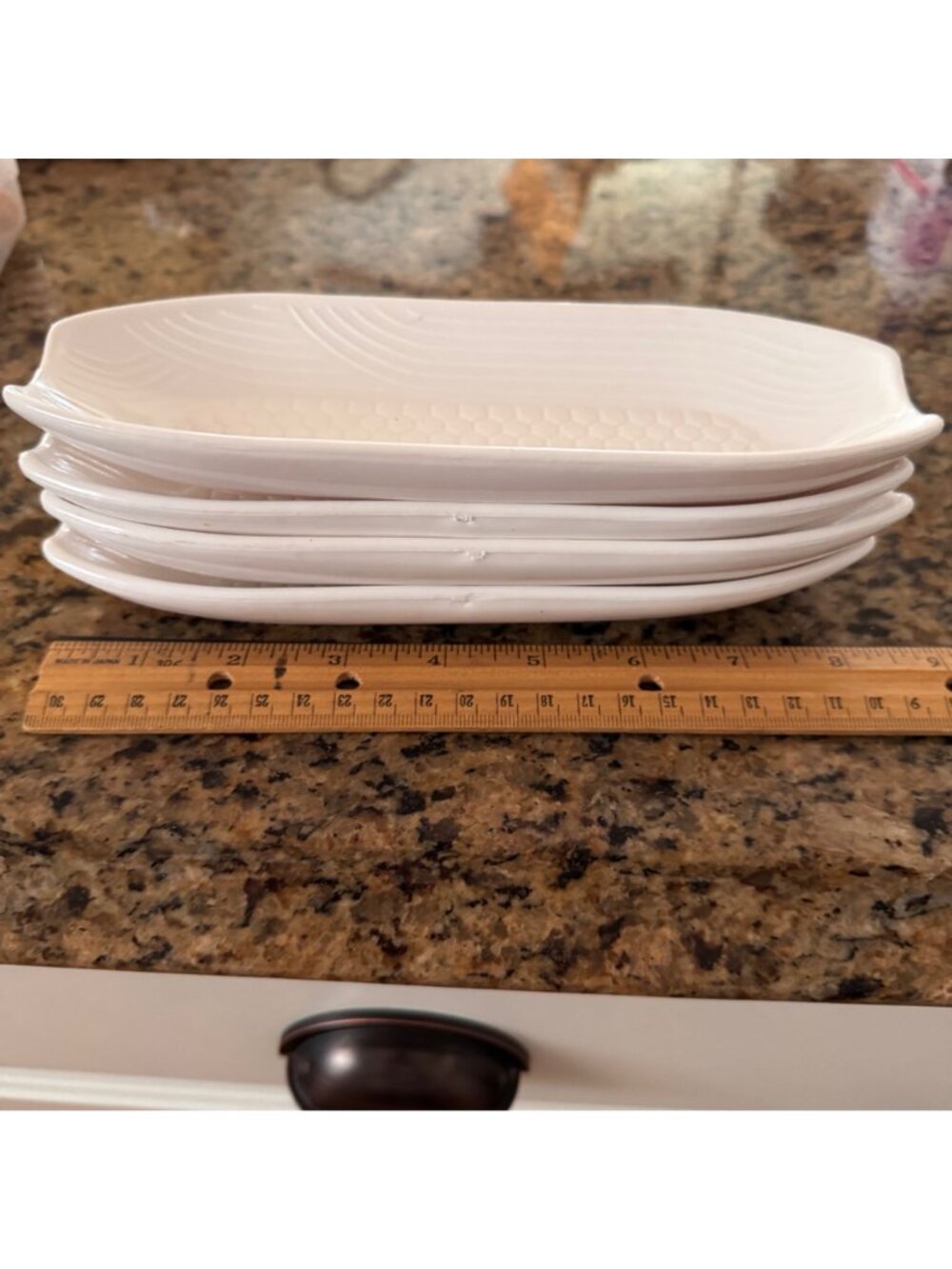 Hoan Melamine Resin Corn on the Cob Serving Dishes ZYLISS Swiss Holders Vtg 80s - Picture 12 of 14